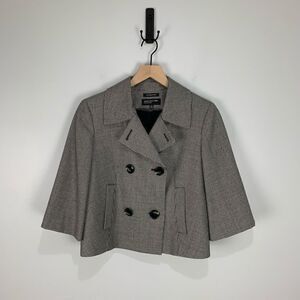 Jones New York Collection Blk/Wht Pattern Blazer